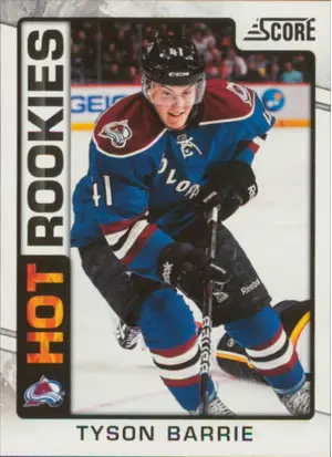 2012-13 SCORE - TYSON BARRIE #505 ROOKIE