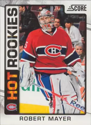 2012-13 SCORE - ROBERT MAYER #533 ROOKIE
