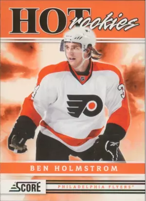2011-12 SCORE - BEN HOLMSTROM #530 ROOKIE