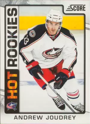 2012-13 SCORE - ANDREW JOUDREY #502 ROOKIE