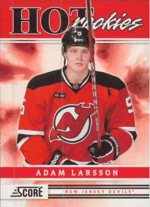 2011-12 SCORE - ADAM LARSSON #562 ROOKIE SP!
