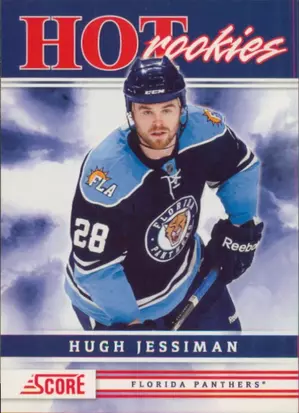 2011-12 SCORE - HUGH JESSIMAN #513 ROOKIE