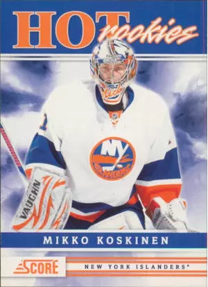 2011-12 SCORE - MIKKO KOSKINEN #520 ROOKIE