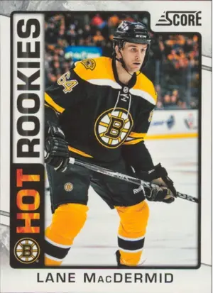 2012-13 SCORE - LANE MacDERMID #516 ROOKIE