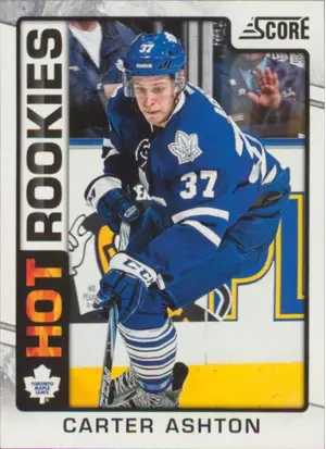 2012-13 SCORE - CARTER ASHTON #517 ROOKIE
