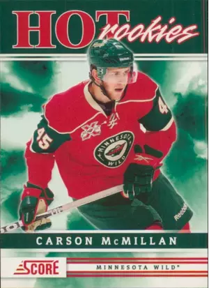 2011-12 SCORE - CARSON McMILLAN #514 ROOKIE