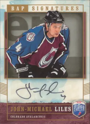 2006-07 BE A PLAYER - JOHN-MICHAEL LILES #JL SIGNATURES