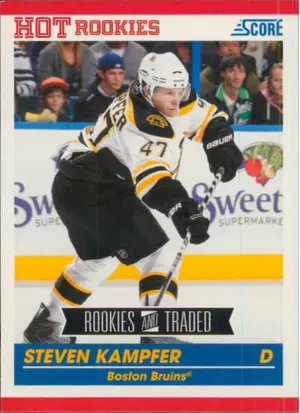 2010-11 SCORE - STEVEN KAMPFER #630 ROOKIE