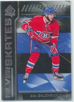 2016-17 SP AUTHENTIC - ALEX GALCHENYUK #SS-AG SILVER SKATES