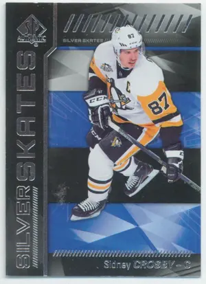 2016-17 SP AUTHENTIC - SIDNEY CROSBY #SS-SC SILVER SKATES