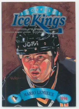 1993-94 DONRUSS - MARIO LEMIEUX #7 ICE KINGS