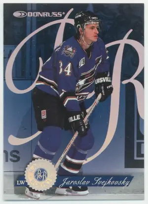 1997-98 DONRUSS - JAROSLAV SVEJKOVSKY #9 RATED ROOKIES