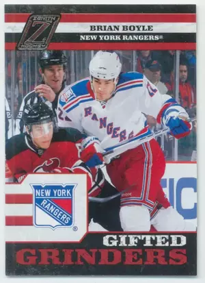 2010-11 ZENITH - BRIAN BOYLE #4 GIFTED GRINDERS