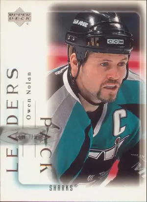 2001-02 UPPER DECK - OWEN NOLAN #LP12 LEADERS OF THE PACK