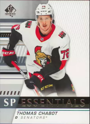 2019-20 SP AUTHENTIC - THOMAS CHABOT #SPE-TC SP ESSENTIALS