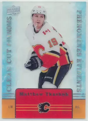 2019-20 TIM HORTONS - MATTHEW TKACHUK #CC-14 CLEAR CUT PHENOMS