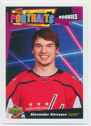 2020-21 UPPER DECK - ALEXANDER ALEXEYEV #P-75 PORTRAITS