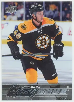 2015-16 UPPER DECK - COLIN MILLER #247 YOUNG GUNS