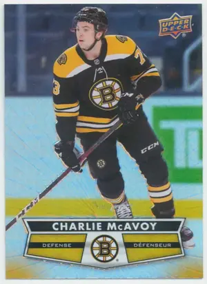 2021-22 TIM HORTONS - CHARLIE McAVOY #75