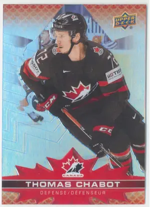 2021-22 TIM HORTONS TEAM CANADA - THOMAS CHABOT #68