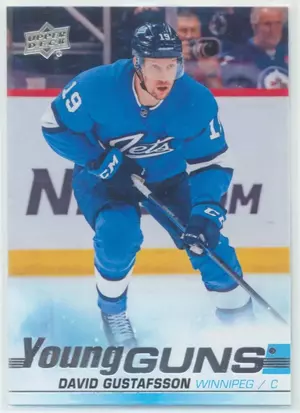 2019-20 UPPER DECK - DAVID GUSTAFSSON #461 YOUNG GUNS