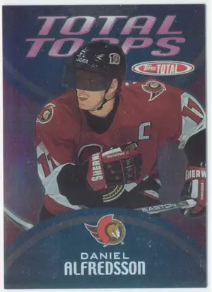2002-03 TOPPS TOTAL - DANIEL ALFREDSSON #TT17 TOTAL TOPPS