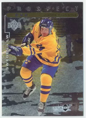 1998-99 BLACK DIAMOND - JIMMIE OLVESTAD #111 TRIPLE DIAMOND 602/1000
