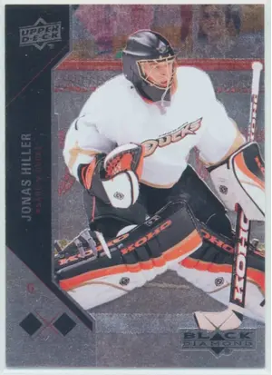 2011-12 BLACK DIAMOND - JONAS HILLER #137 DOUBLE DIAMOND
