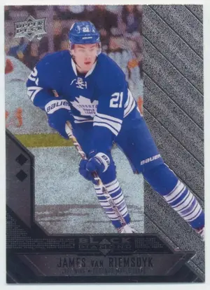 2014-15 BLACK DIAMOND - JAMES VAN RIEMSDYK #145 DOUBLE DIAMOND