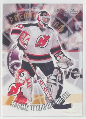 2000-01 PREMIER PLUS - MARTIN BRODEUR #PT5 PREMIER TEAM