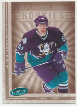 2005-06 PARKHURST - COREY PERRY #602 ROOKIE