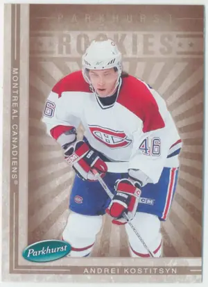 2005-06 PARKHURST - ANDREI KOSTITSYN #638 ROOKIE