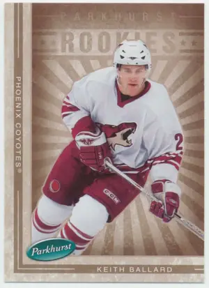 2005-06 PARKHURST - KEITH BALLARD #656 ROOKIE