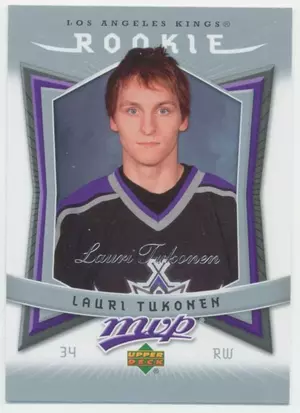 2007-08 MVP - LAURI TUKONEN #328 ROOKIE