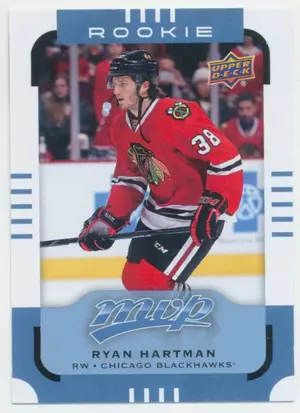 2015-16 MVP - RYAN HARTMAN #182 ROOKIE