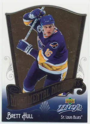 2005-06 MVP - BRETT HULL #MM3 MONUMENTAL MOMENTS