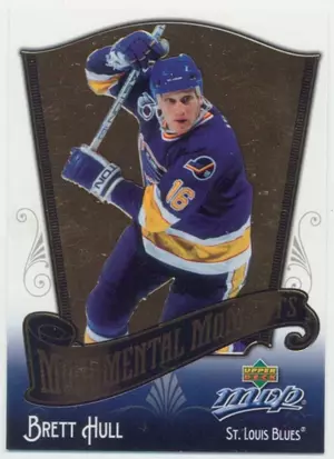 2005-06 MVP - BRETT HULL #MM3 MONUMENTAL MOMENTS