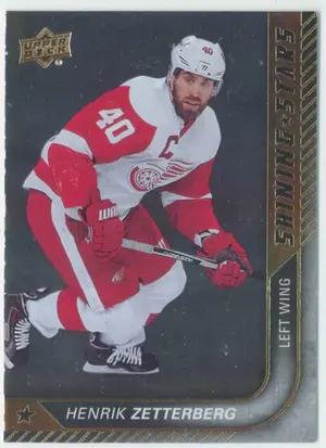 2015-16 UPPER DECK - HENRIK ZETTERBERG #SS-33 SHINING STARS