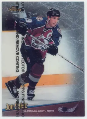 1998-99 TOPPS FINEST - JOE SAKIC #91