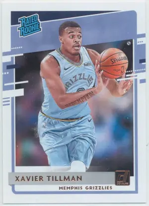 2020-21 Donruss - Xavier Tillman #218 Rated Rookie