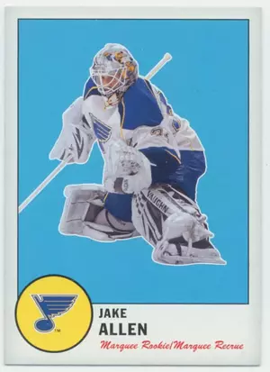 2012-13 O-PEE-CHEE - JAKE ALLEN #590 ROOKIE RETRO