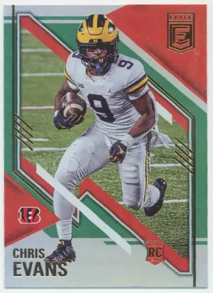 2021 Donruss Elite - Chris Evans Green Parallel #172