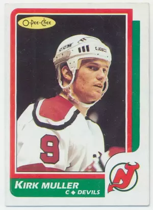 1986-87 O-PEE-CHEE - KIRK MULLER #94