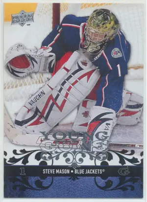 2008-09 UPPER DECK - STEVE MASON #208 YOUNG GUNS