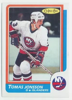 1986-87 O-PEE-CHEE - TOMAS JONSSON #78