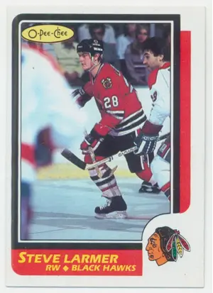 1986-87 O-PEE-CHEE - STEVE LARMER #139