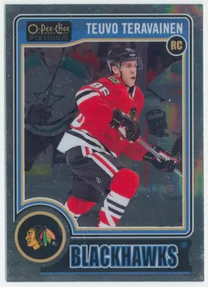 2014-15 O-PEE-CHEE PLATINUM - TEUVO TERAVAINEN #157 ROOKIE