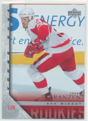 2005-06 UPPER DECK - JOHAN FRANZEN #456 YOUNG GUNS