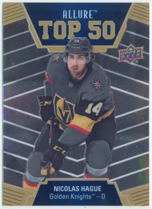 2019-20 ALLURE - NICOLAS HAGUE #T50-45 TOP 50
