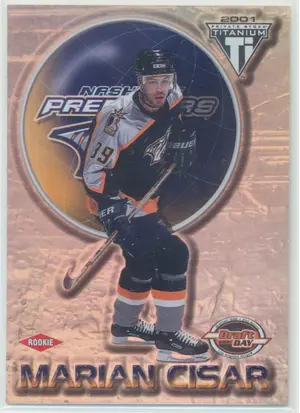2000-01 TITANIUM DRAFT DAY EDITION - MARIAN CISAR #131 522/1000